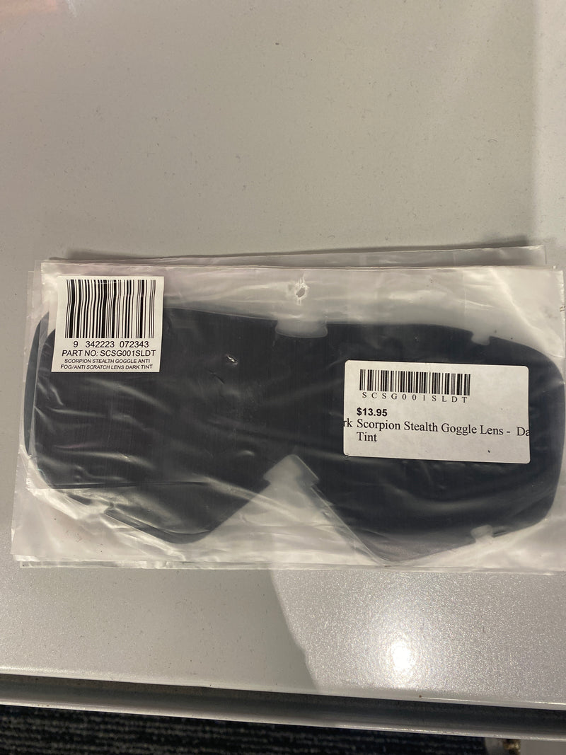 Scorpion Stealth Goggle Tinted Lens