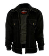 Black Denim Jacket with Full Protection Lining