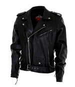 Mens Brando Leather Jacket