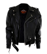 Mens Brando Leather Jacket