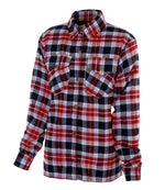 Ladies Red & Blue Flannel Shirt – With Protection Lining